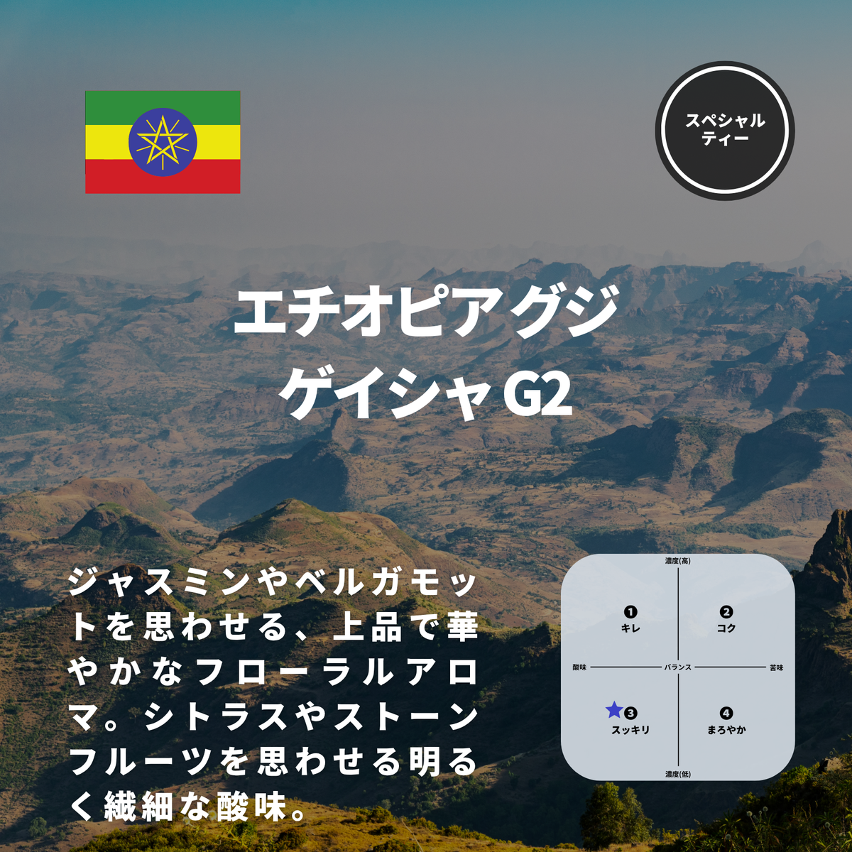 エチオピア グジ ゲイシャ G2